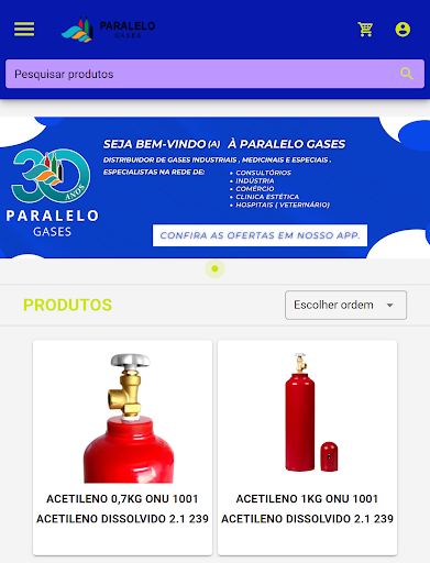 Android application Portal Paralelo Gases screenshort