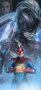Screenshot 8 Capitan Marvel Wallpaper HD android
