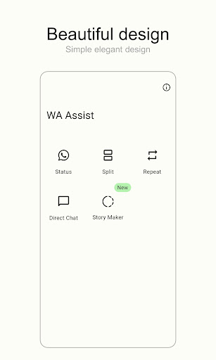Android application WA Assist - Sticker Maker screenshort