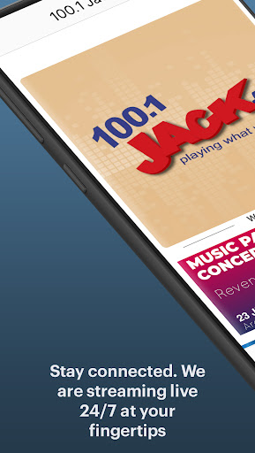 Android application 100.1 Jack FM screenshort