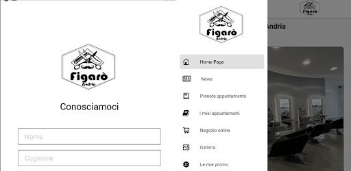 Figarò Andria Barber Screen 3