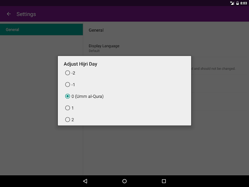 Hijri Calendar - Taqwemee