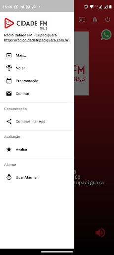 Rádio Cidade FM - Tupaciguara Screen 2
