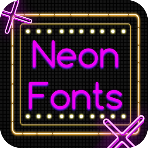Neon Font for FlipFont  Icon
