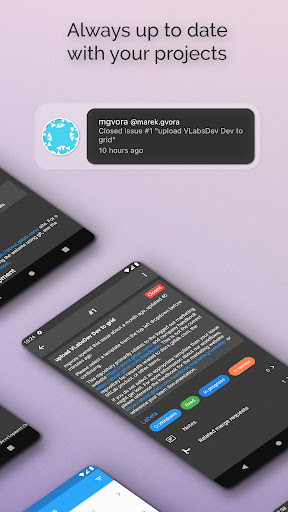 Git+ for GitLab Screen 2