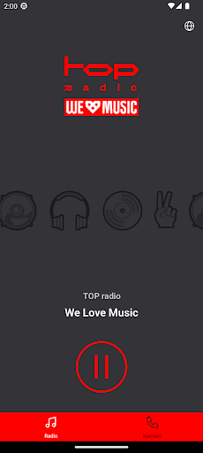 TOP radio Latvija Screen 3