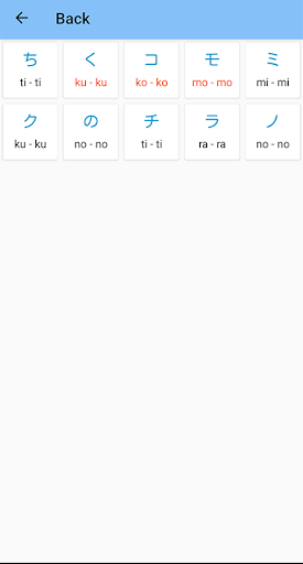 Hiragana Quiz - Katagana,Japan Screen 3
