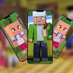 Cover Image of Download Skin Mod Upin Ipin For MCPE  APK