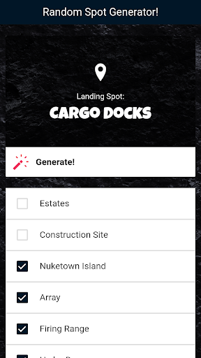Random Spot Generator for COD Blackout