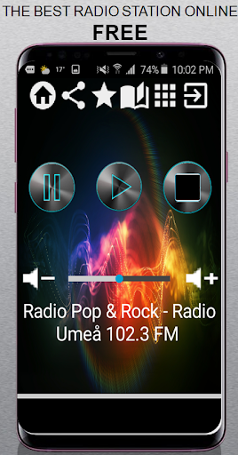 Android application SV Radio Pop & Rock - Radio Um screenshort
