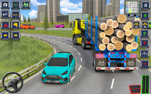 US Truck Driving Transport 3D - Simulation - games