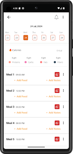 Android application 24 Fitness Gym screenshort