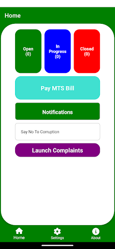 myMTS Screen 2
