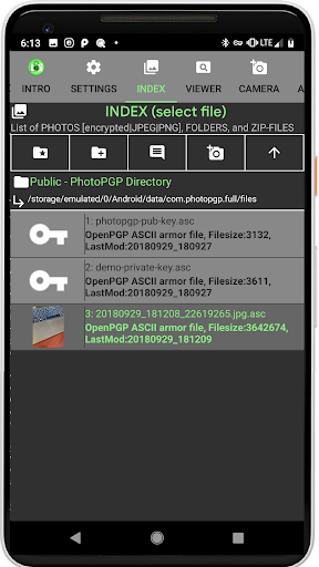 PhotoPGP Full Edition Screen 3