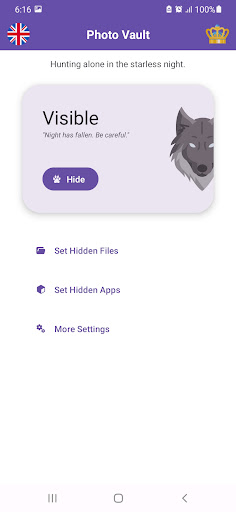 Android application Calculator: Hide Photos Vault screenshort