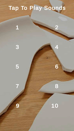 Android application Smashed Kitchen Plates n Cups screenshort