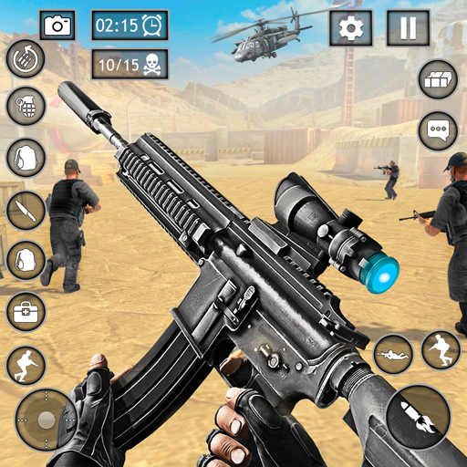 FPS War Game: Offline Gun Game 3.4 Icon