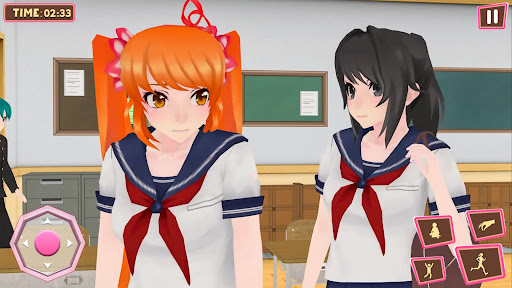 Sakura High School Life Fun 3D apkpoly screenshots 3