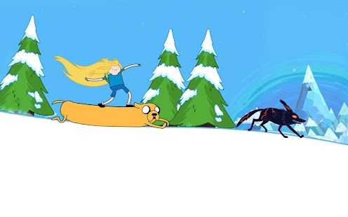 Ski Safari - Adventure Time Screenshot