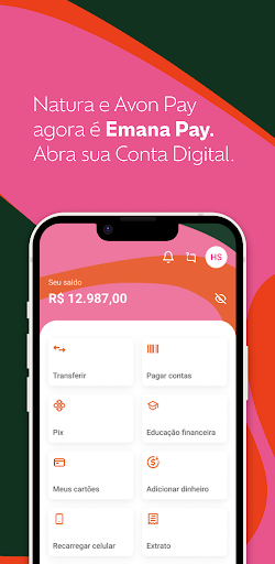 Android application Emana Pay screenshort