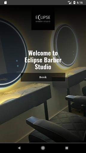 Android application Eclipse Barber Studio screenshort