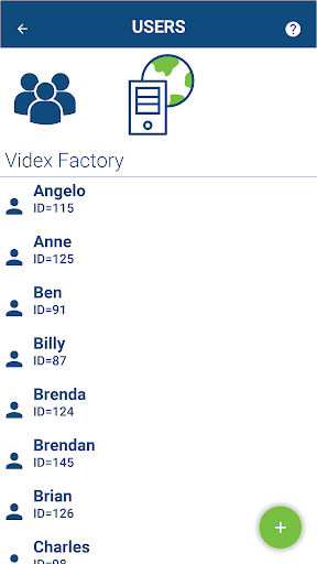 WS4 Access Control manager Screen 2