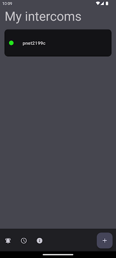 Android application PrimoDoor screenshort