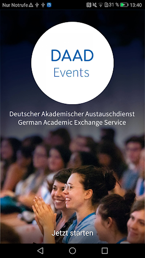 Android application DAAD Events screenshort