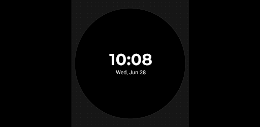 Android application MinimalWatchFace screenshort