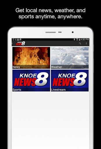 Screenshot of KNOE News