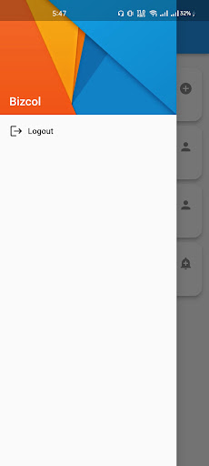 Android application BizCol screenshort