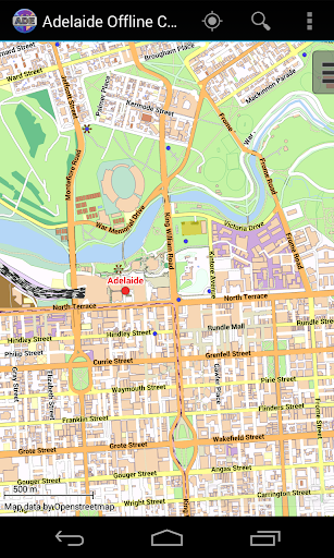 Android application Adelaide Offline City Map screenshort