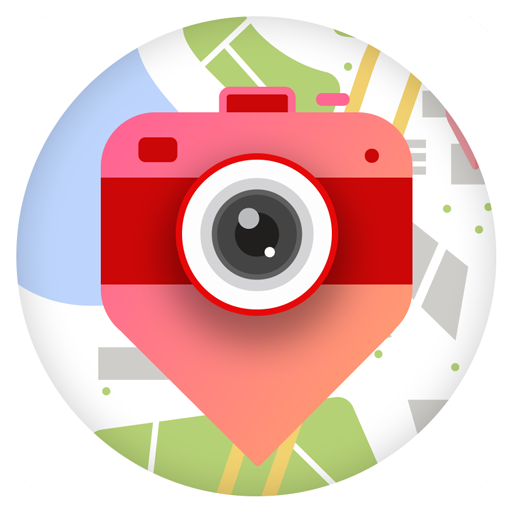 PhotoMap GPS Location on Photo logo
