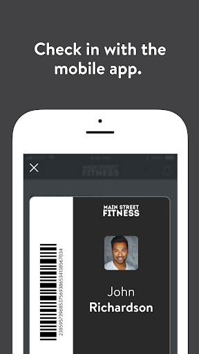 Main Street Fitness Screen 3