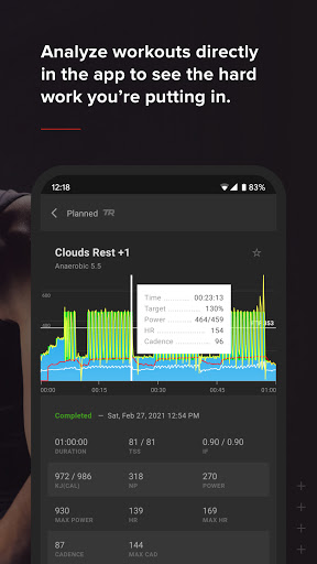 Screenshot of TrainerRoad