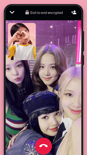 Blackpink Call and Chat Real Screen 2