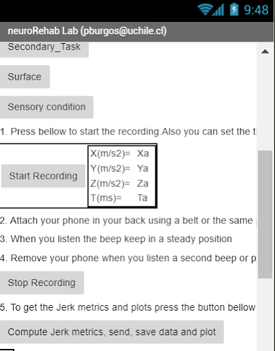 Remote Balance Assessment