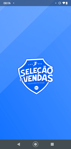 Android application Seleção de Vendas screenshort