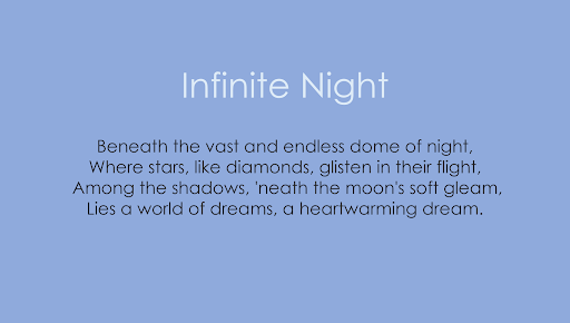 Infinite Night Art