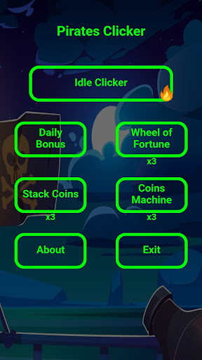 Pirates Idle Clicker Screen 2