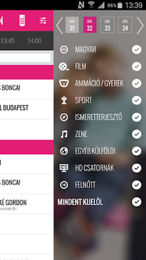 Műsorújság Screen 3