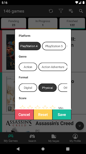 Gamer Collection Screenshot 3 - AppWisp.com