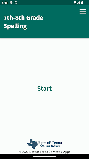 Android application BOT 7th-8th Grade Spelling screenshort