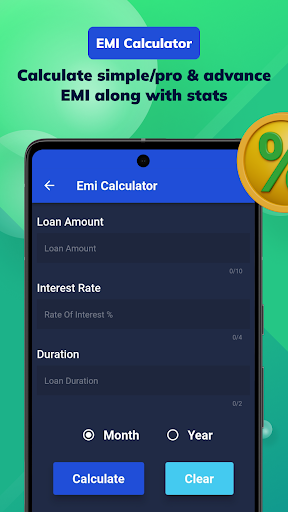 EMI Calculator - for Home Loan Screen 3