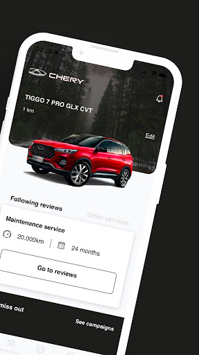 CHERY APP Screen 2