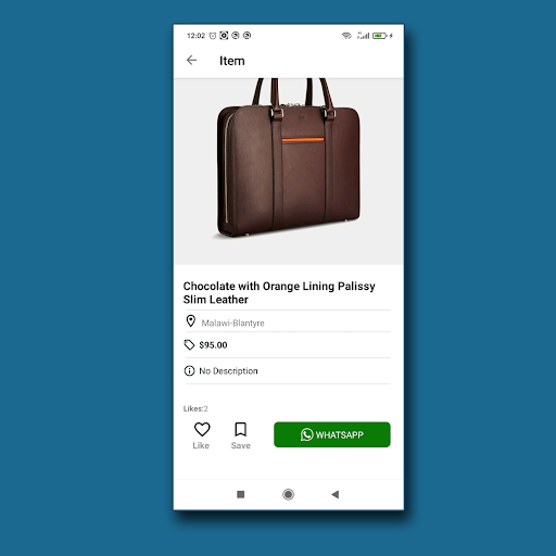 Itemz : Marketplace Screen 2