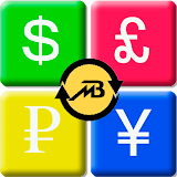 Converter and exchange rate icon