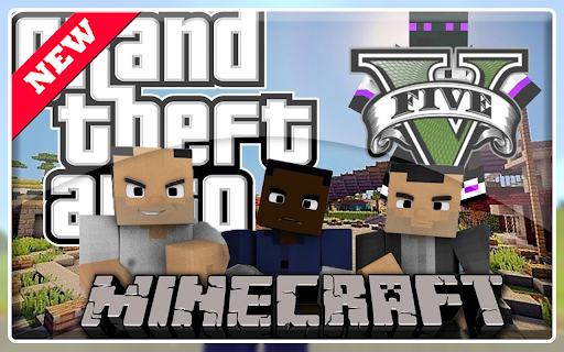 Mod Craft The Auto  New GTA For Minecraft 2021