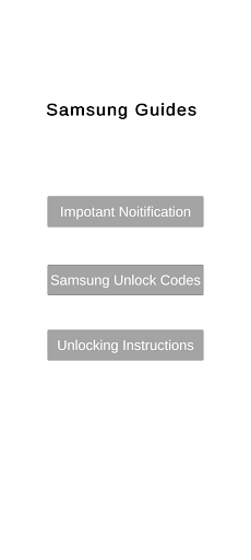 Kubet App:Samsung Unlock Codes Screenshot 1 - AppWisp.com