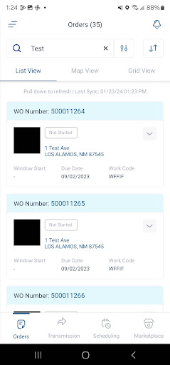 Android application Safeguard Mobile screenshort